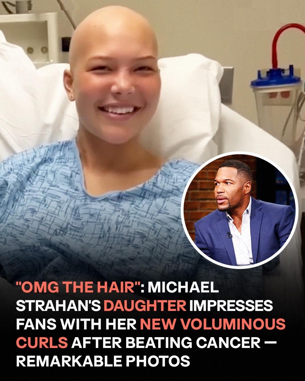 Isabella, Michael Strahan's daughter, shows off her gorgeous curly hair ...